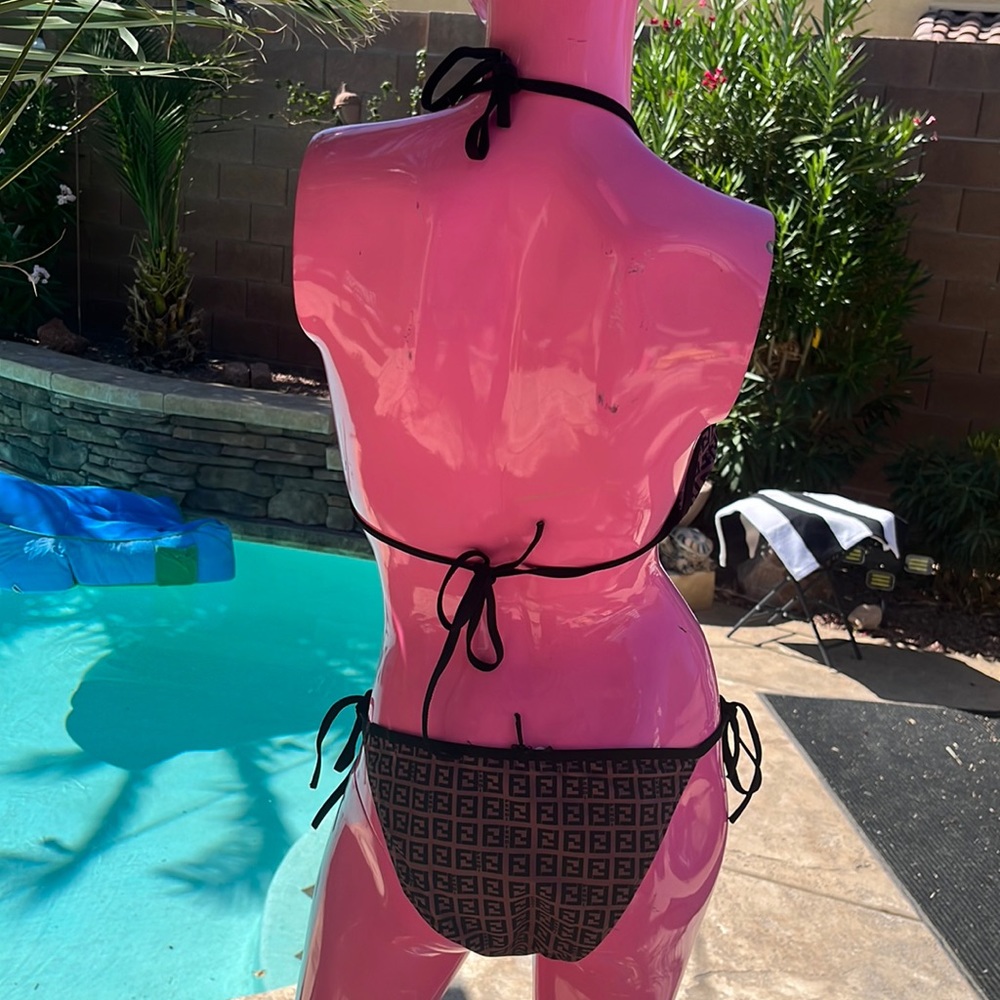 Nwt String Bikini Triangle 2 Piece - image 7